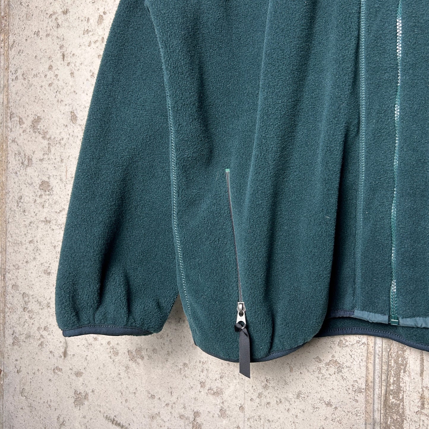 2XL 1996 Patagonia Synchilla Forest Green Zip Up Fleece