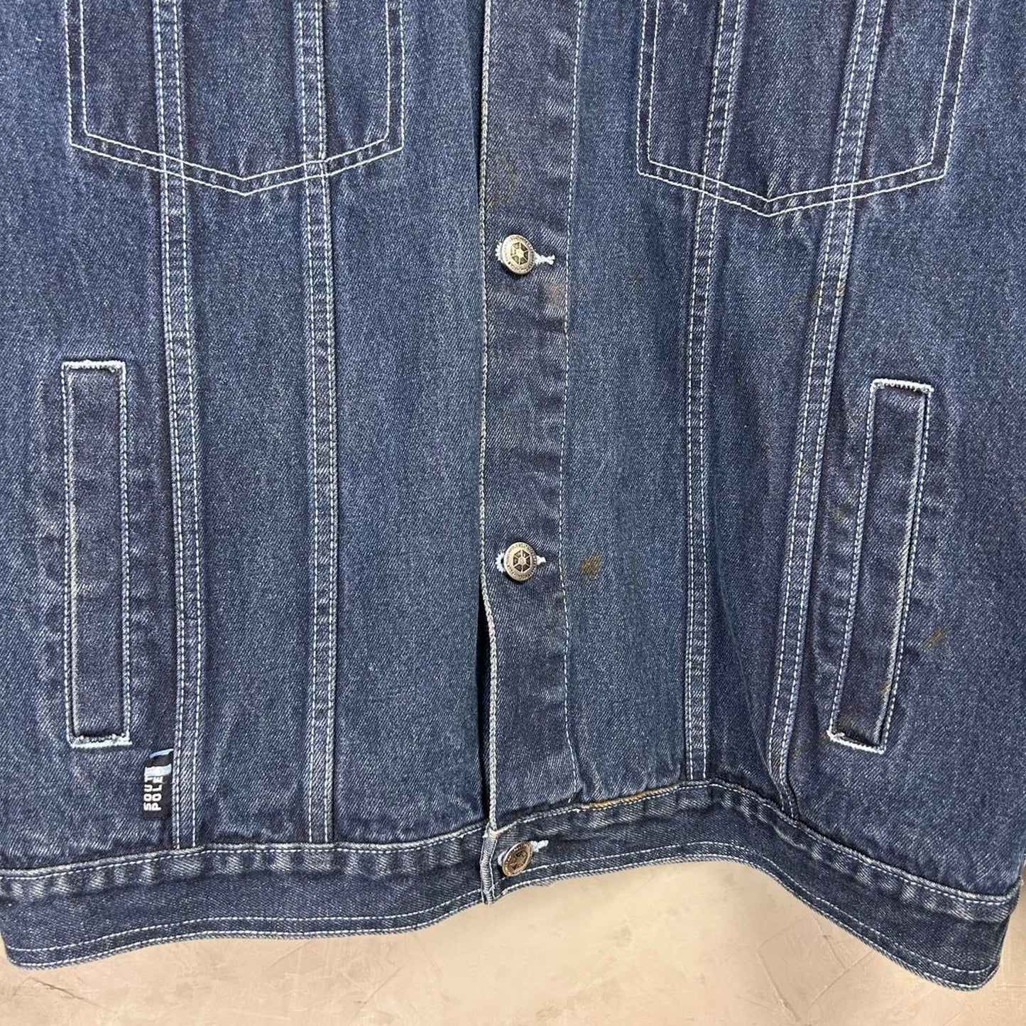 Y2K Southpole Blue Denim Jacket L 2000s