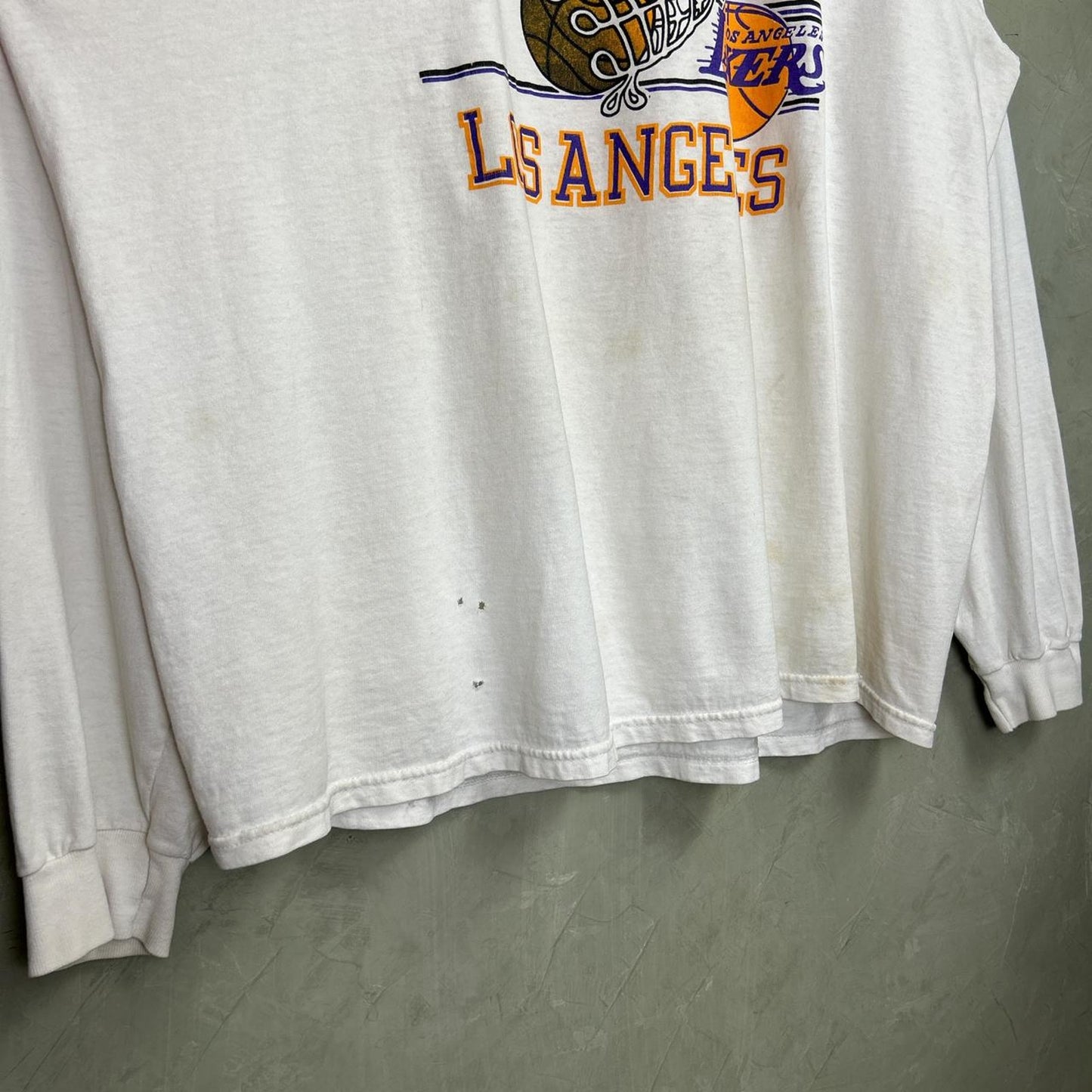 Kobe Bryant Los Angeles Lakers Long Sleeve 90s Y2k Vintage XL