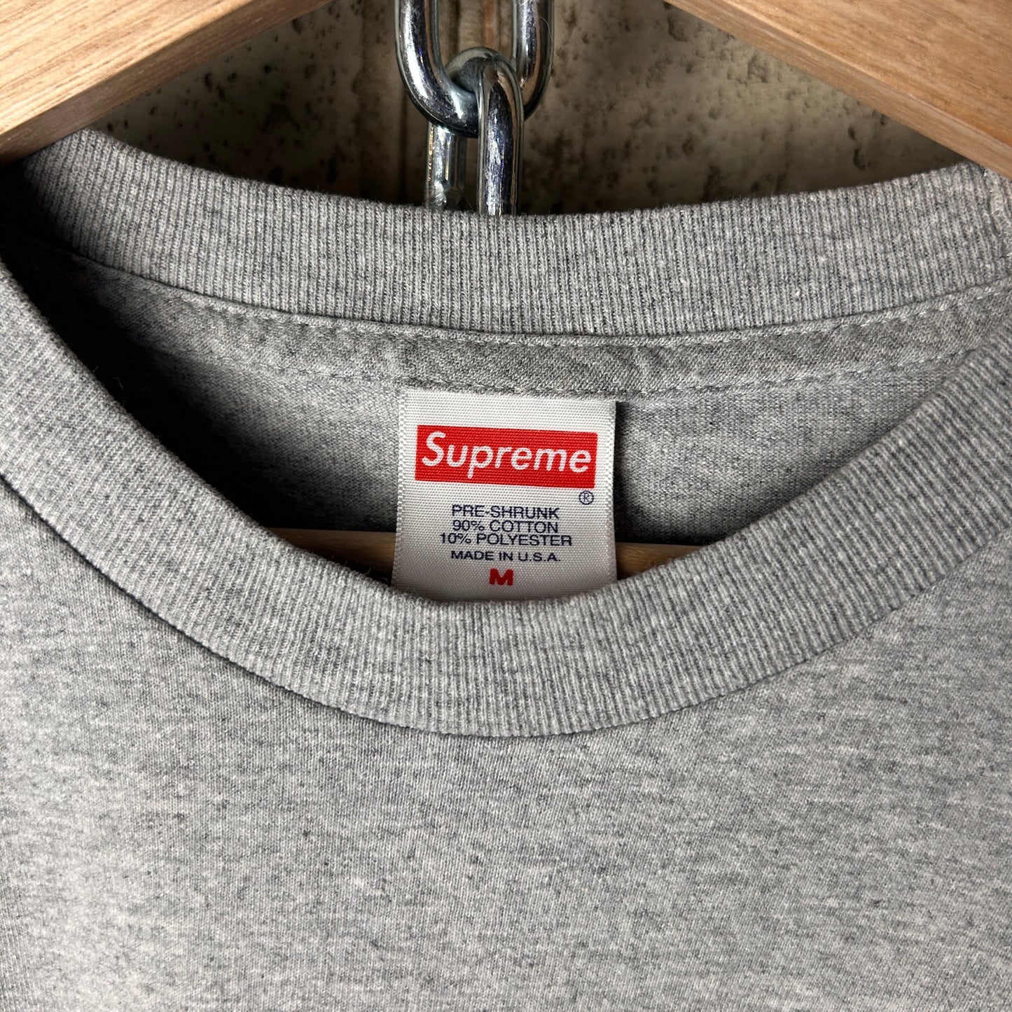 Supreme Sailboat Heather Gray Art Tee M SS20