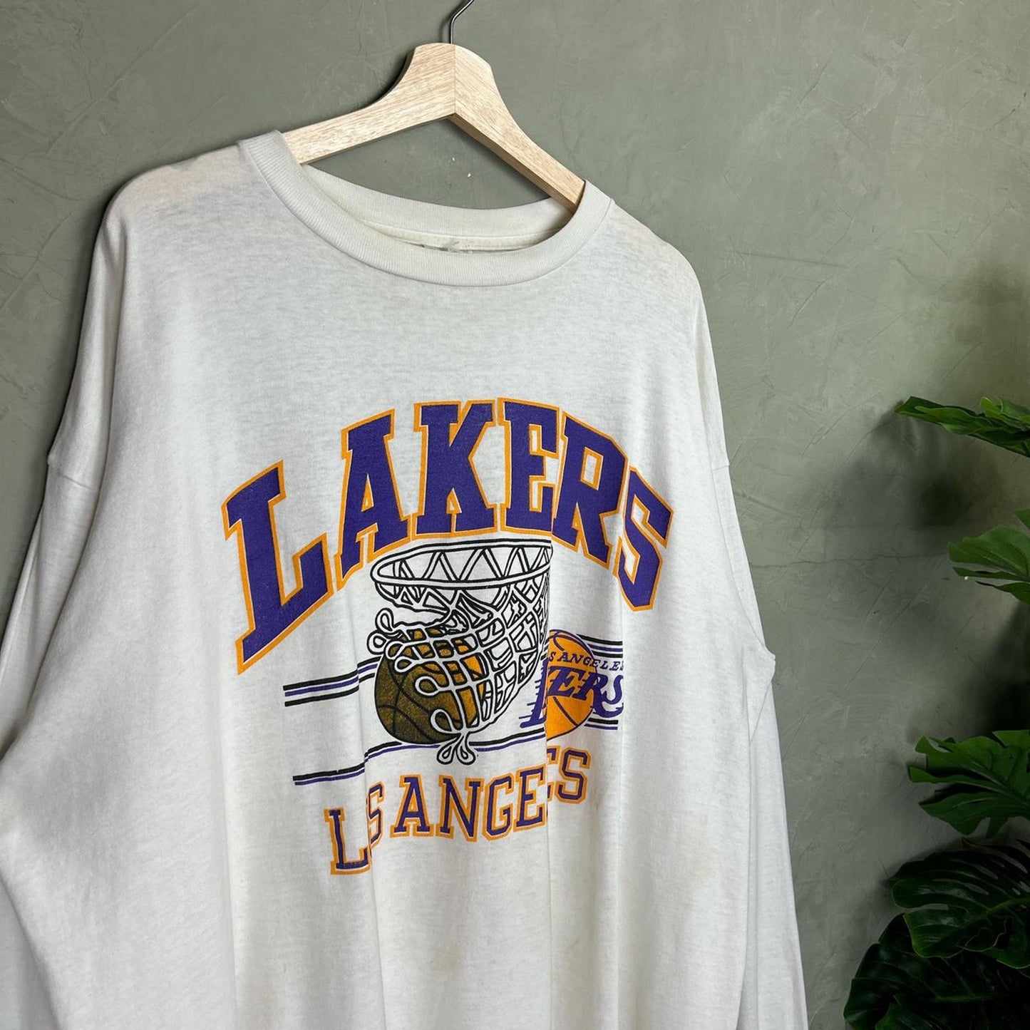 Kobe Bryant Los Angeles Lakers Long Sleeve 90s Y2k Vintage XL