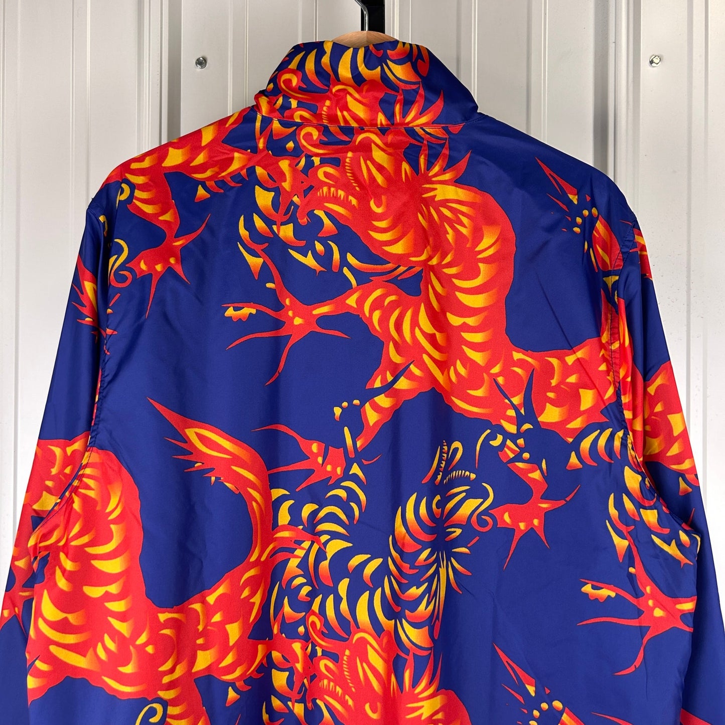 Nike FC Barcelona Crazy AOP Soccer Football Large Track Jacket