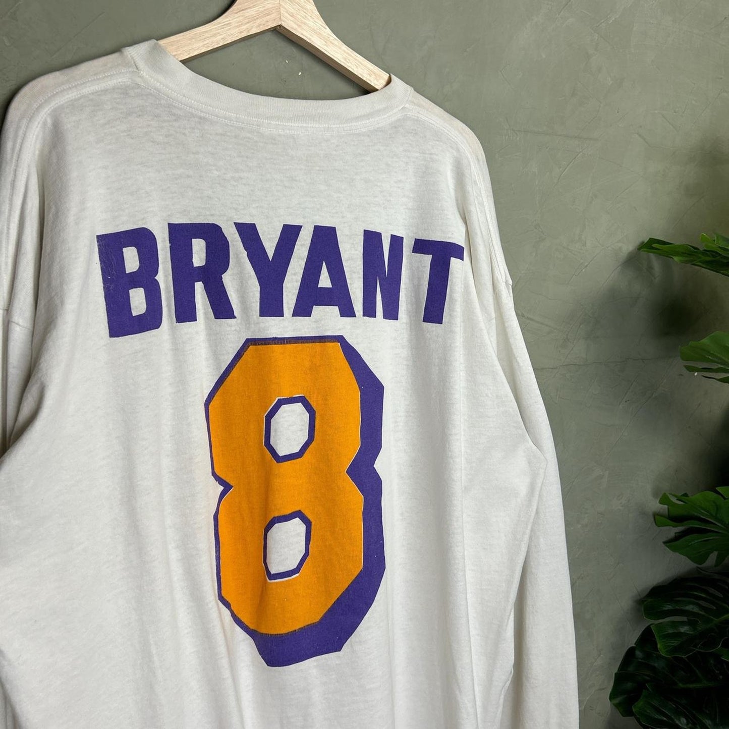 Kobe Bryant Los Angeles Lakers Long Sleeve 90s Y2k Vintage XL
