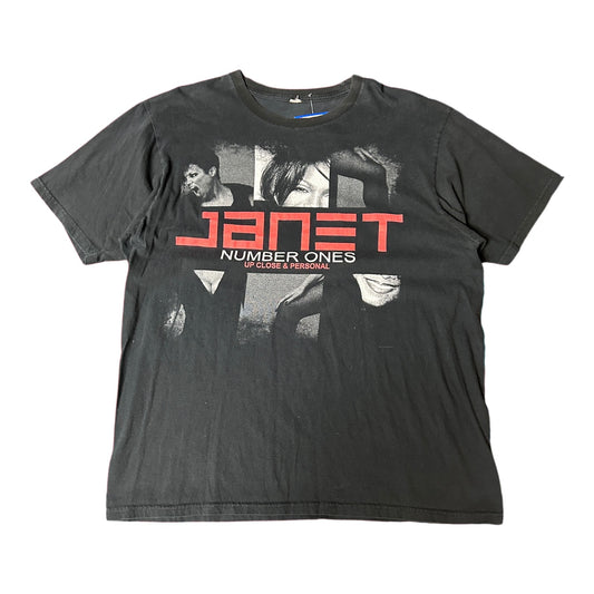 XL 2011 Janet Jackson Number Ones Up Close and Personal Tour Tee