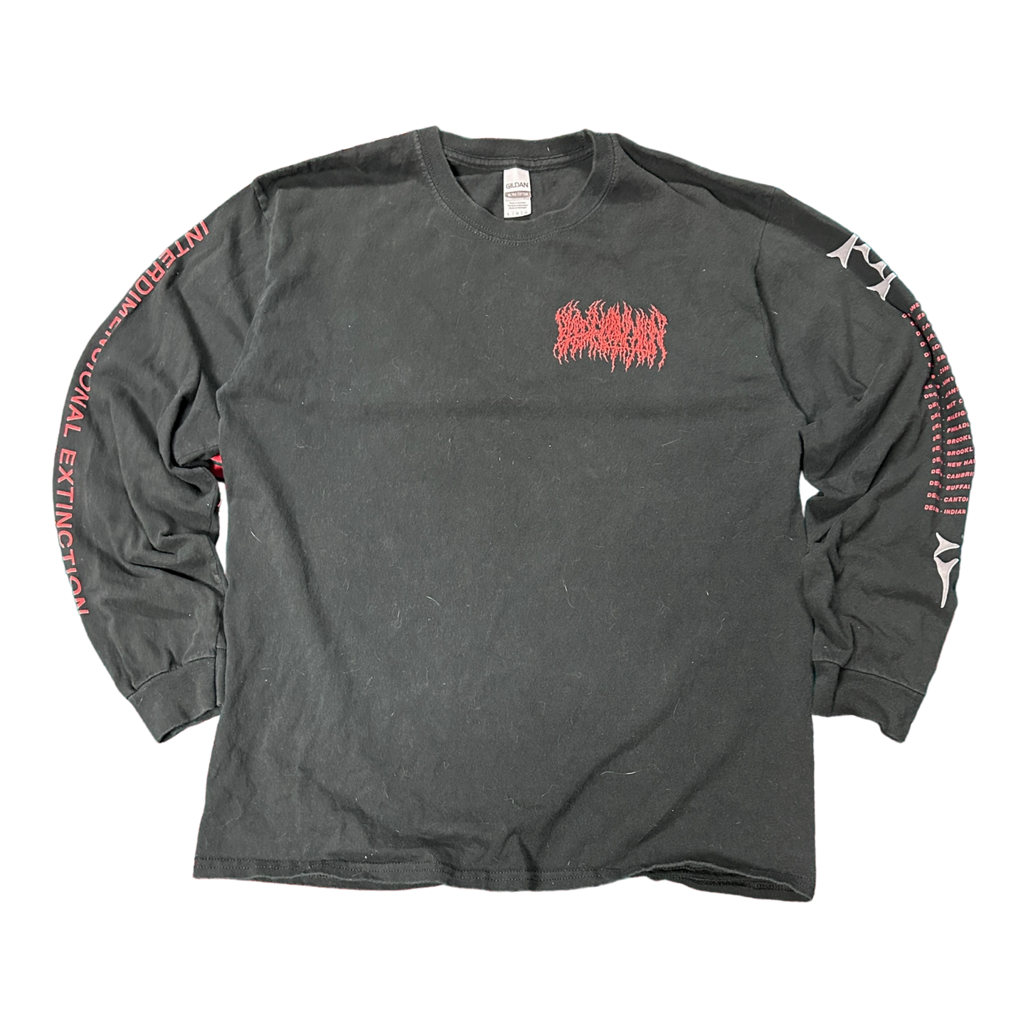 L 2021 Blood Incantation Tour Long Sleeve