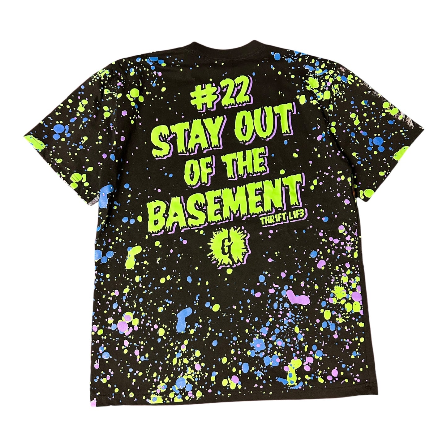 L Modern Street Couture Goosebumps “Stay Out of the Basement” AOP Tee