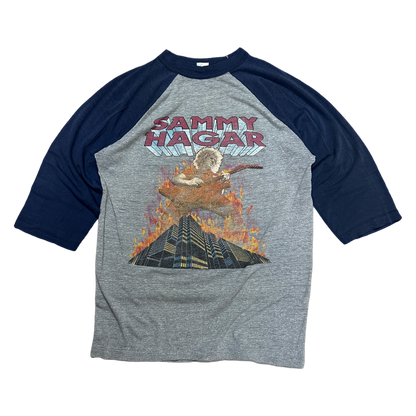 S 1983 Sammy Hagar Tour 3/4 Sleeve Shirt