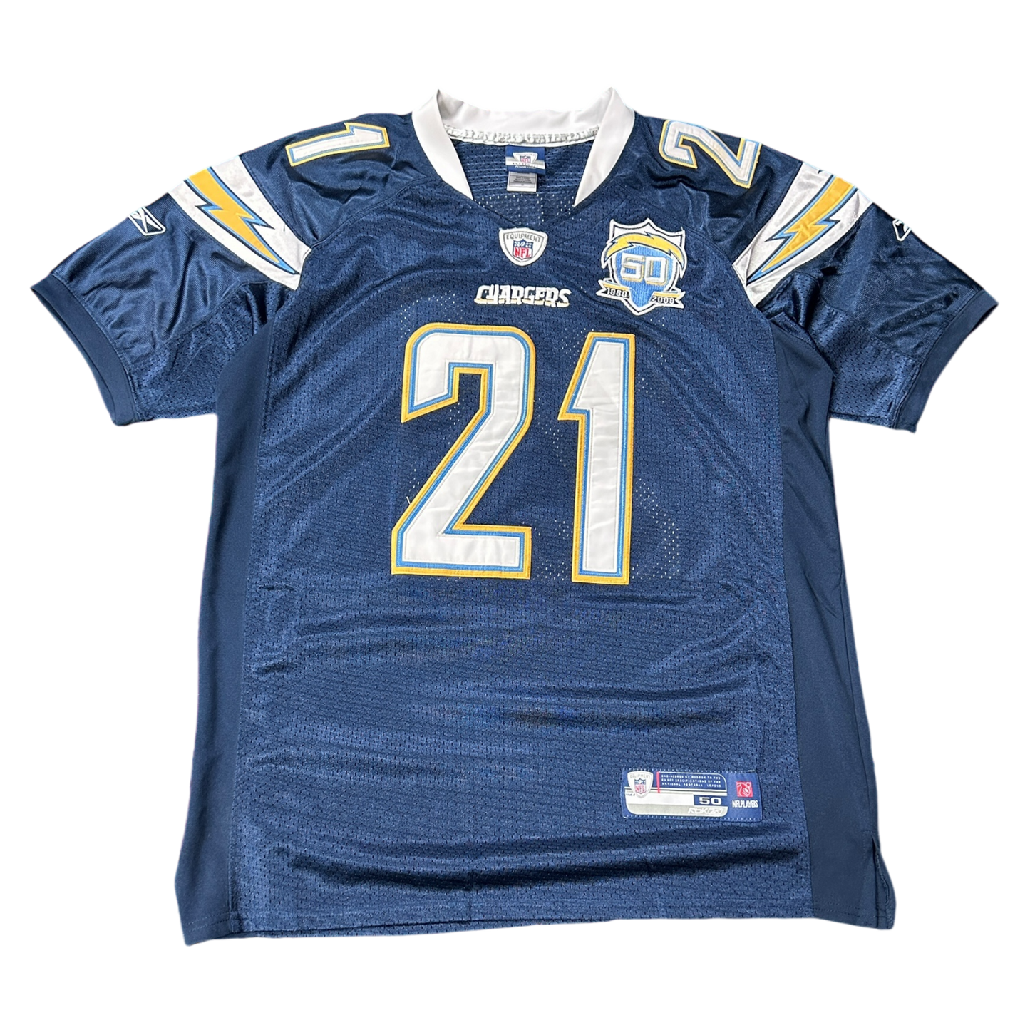 XXL 2009 Reebok Chargers LaDainian Tomlinson Jersey