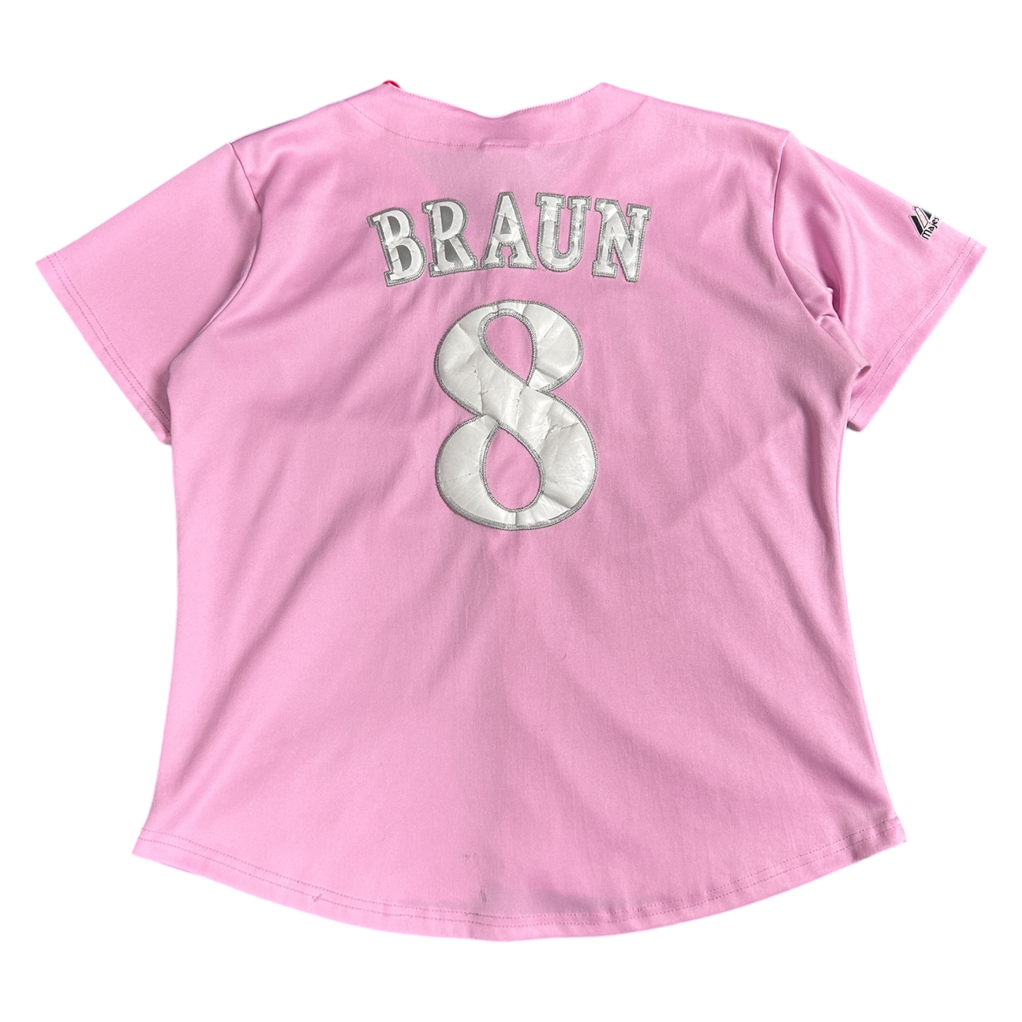 XL Women’s 2010s Brewers Braun Jersey