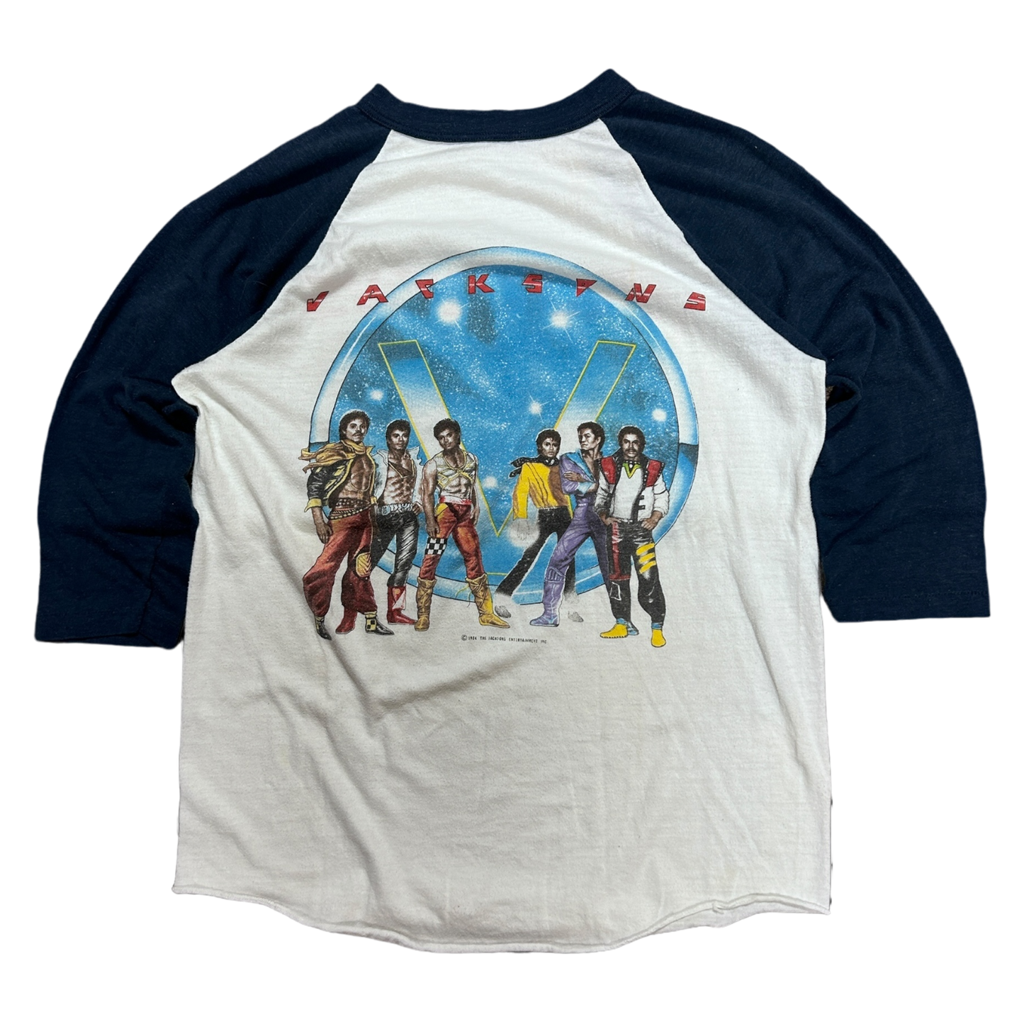 M 1984 Jackson 5 3/4 Sleeve Shirt