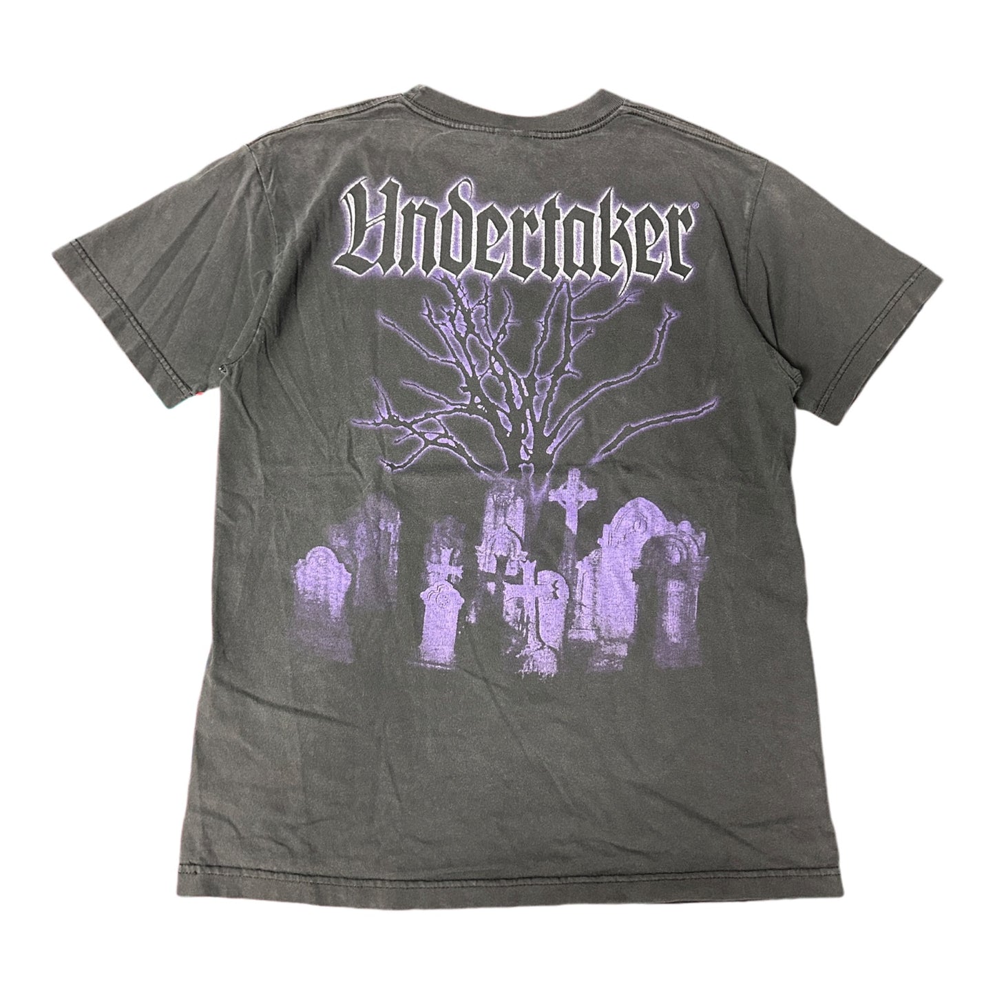 M Y2K WWE Undertaker Cemetery Tee