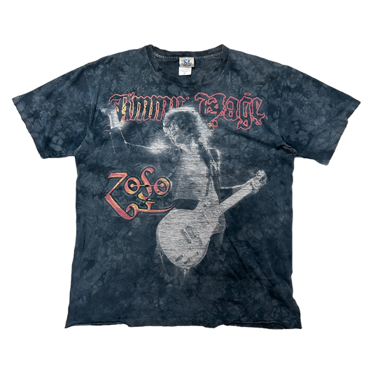 L 00s Thrashed Jimmy Page Tee