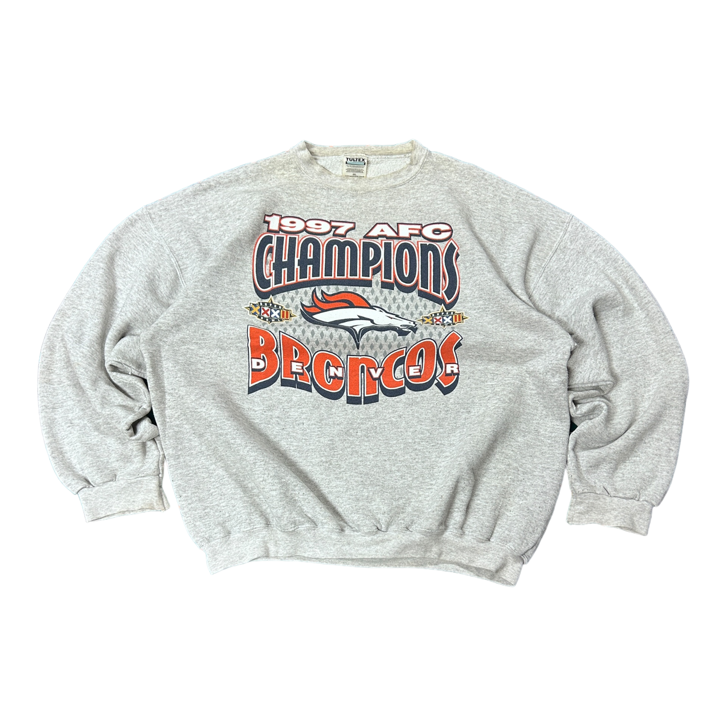 XXL 1997 Denver Broncos Super Bowl Crew Neck