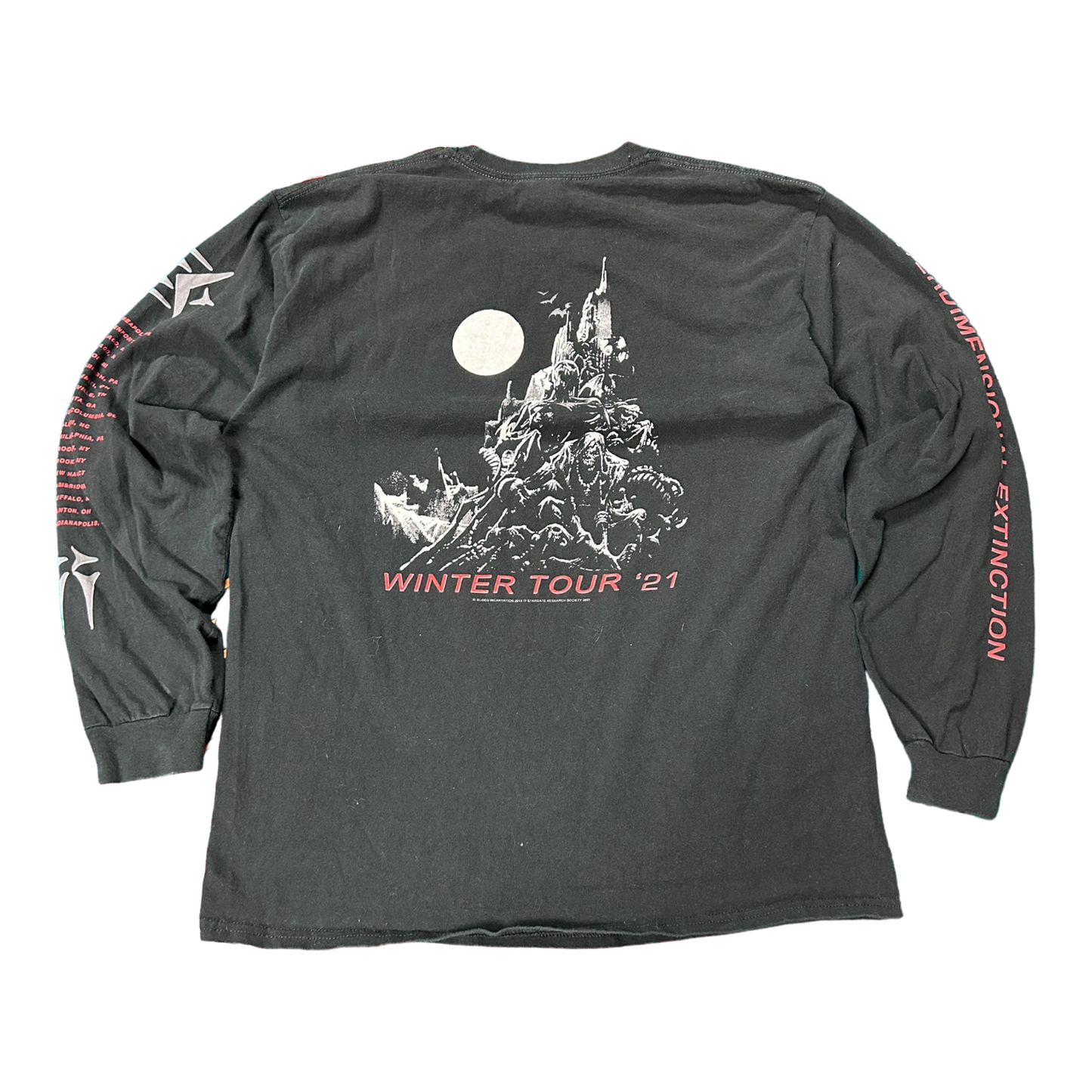 L 2021 Blood Incantation Tour Long Sleeve