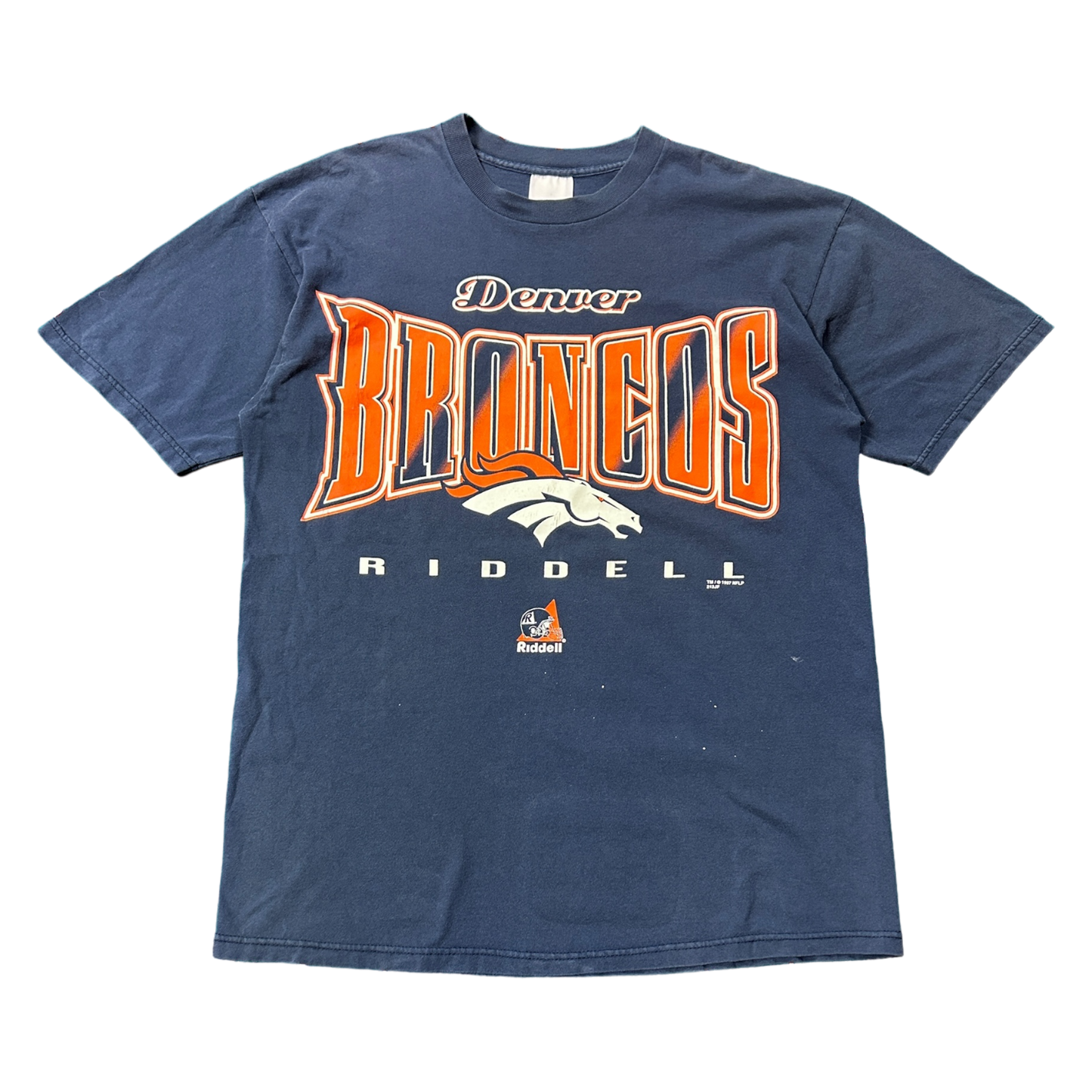 XL 1997 Denver Broncos Riddell Tee