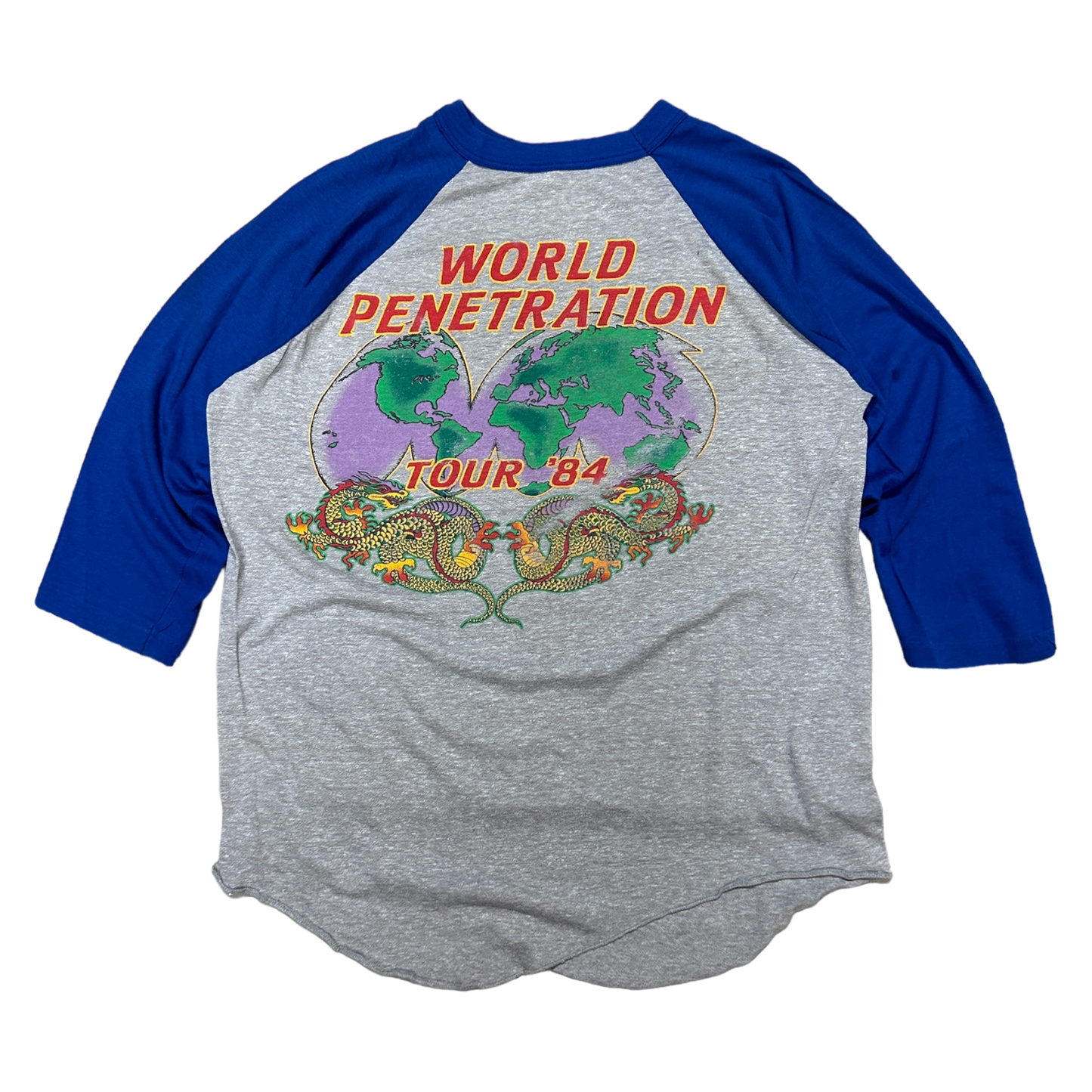 M 1984 Ted Nugent World Penetration Tour Tee