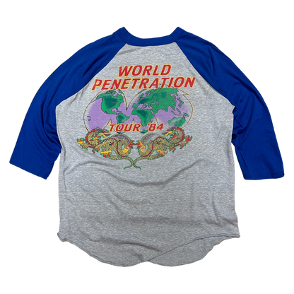 M 1984 Ted Nugent World Penetration Tour Tee