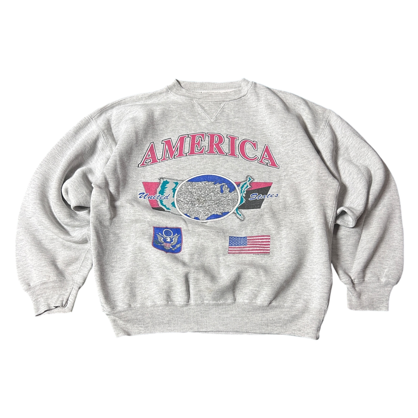 M 90s America Tourism Crewneck