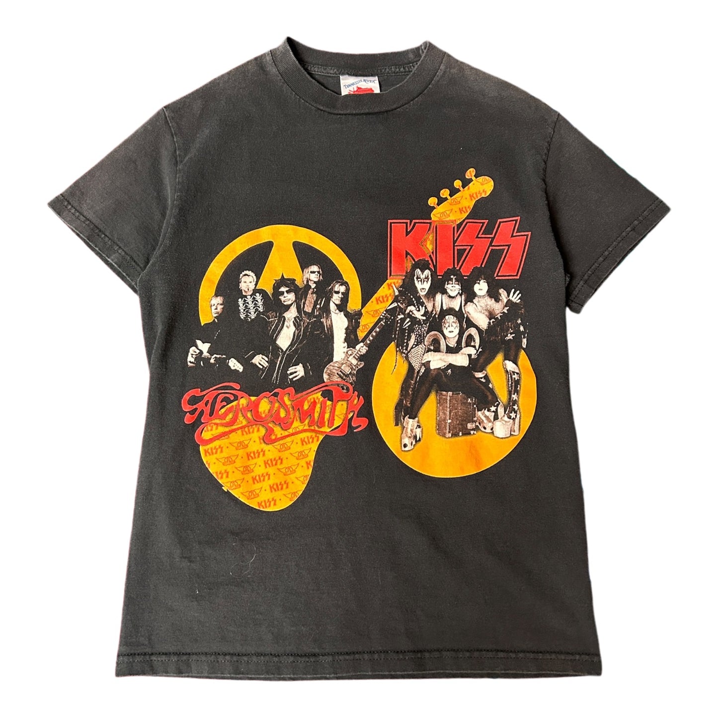 S 2003/04 Kiss and Aerosmith Tour Tee