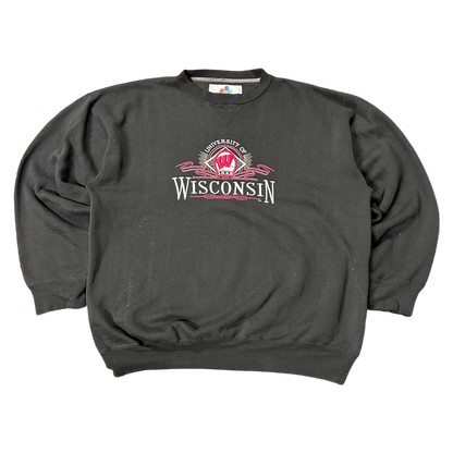 XL 1990s University of Wisconsin Badgers Crewneck