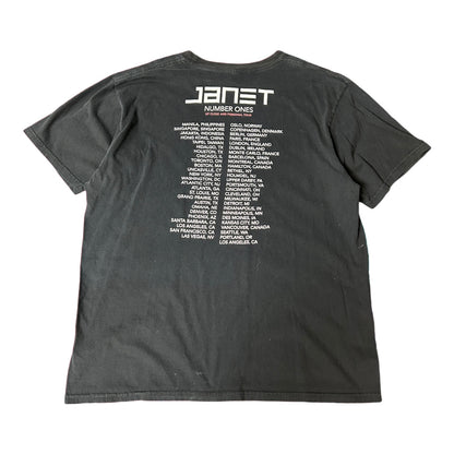 XL 2011 Janet Jackson Number Ones Up Close and Personal Tour Tee