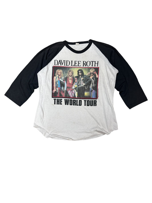 XL 1986 David Lee Roth World Tour Tee