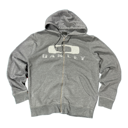 M Y2K Grey Oakley Zip Up