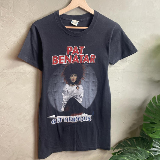 1982 1983 Small Pat Benatar Get Nervous Concert Shirt
