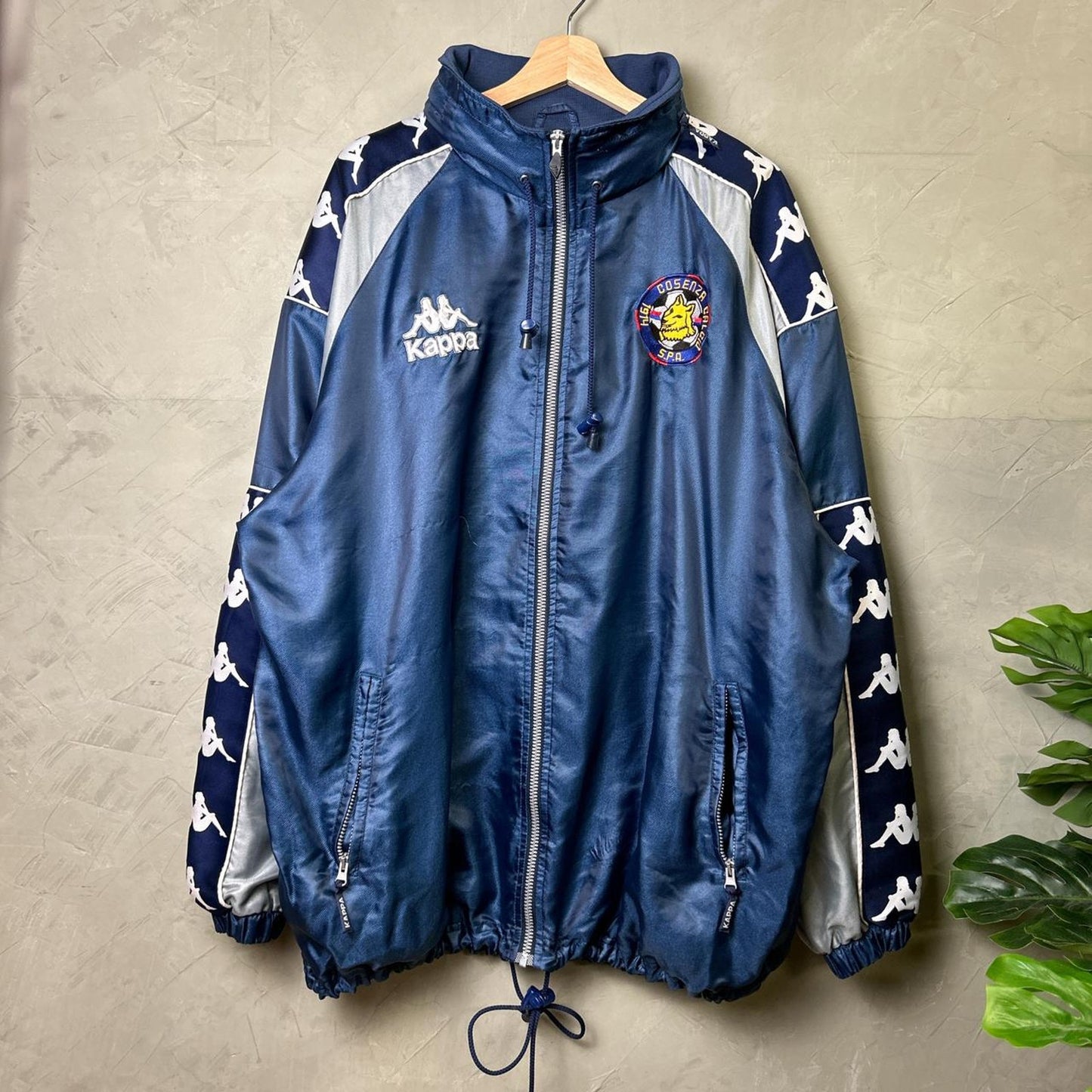Kappa x Cosenza Calcio Football Club Exclusive XXL 90s Vintage Tracksuit Top